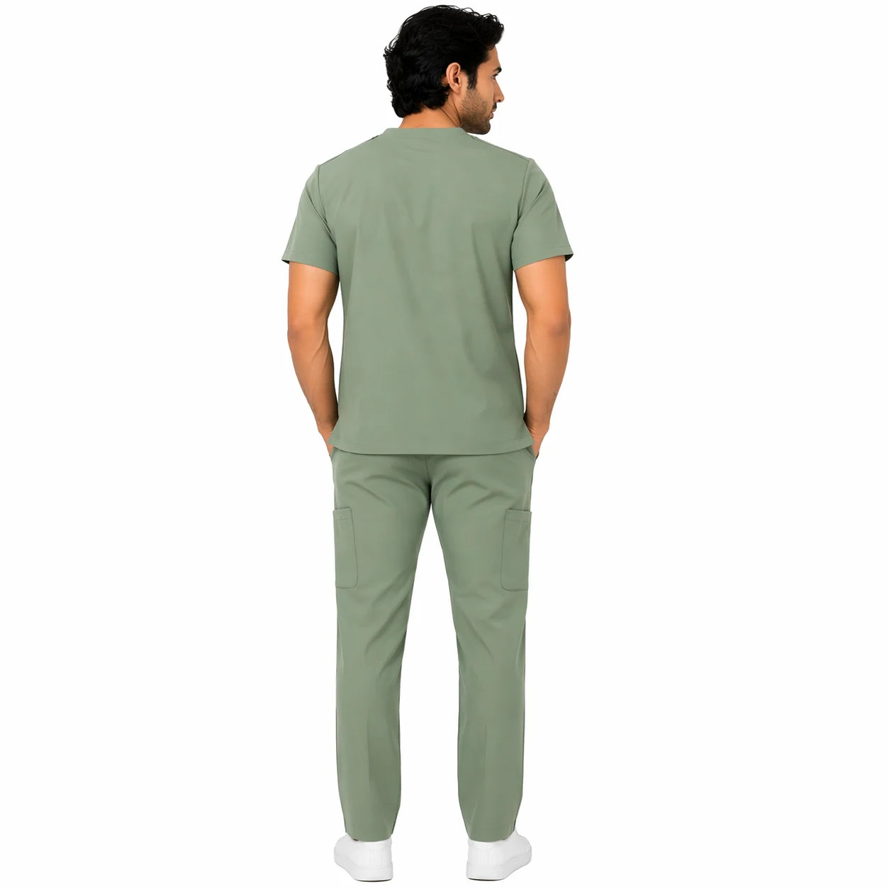 RUIX Core V-Neck Top with CORE Regular pant Scrub Set For Men
