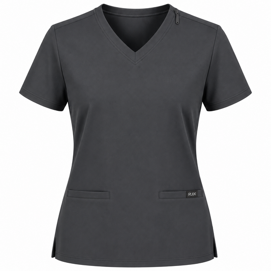 RUIX TURBFit V- neck Scrub top with Core Regular Pant Set for Men