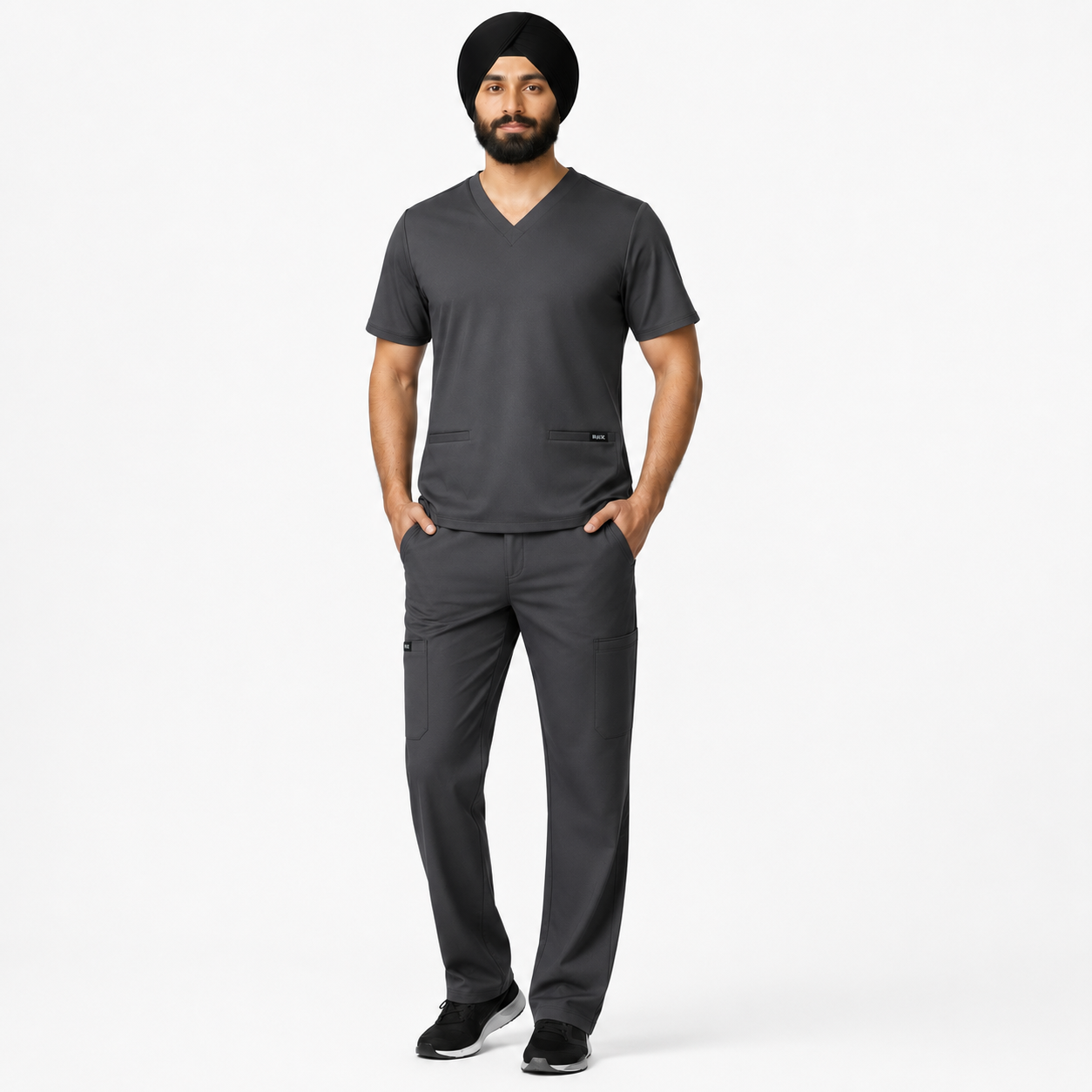 RUIX TURBFit v-neck Scrub top for Men