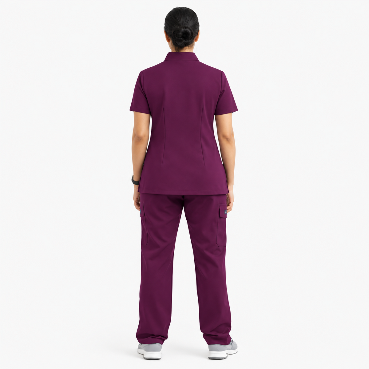 RUIX Mock neck Zip With Cargo Pant for Women