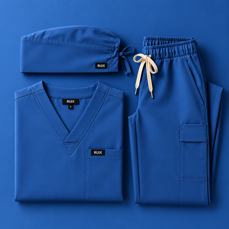 Blue-scrubs