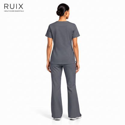 RUIX NOVA V-Neck Scrub Top For Women
