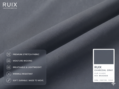 RUIX NOVA V-Neck Scrub Top For Women