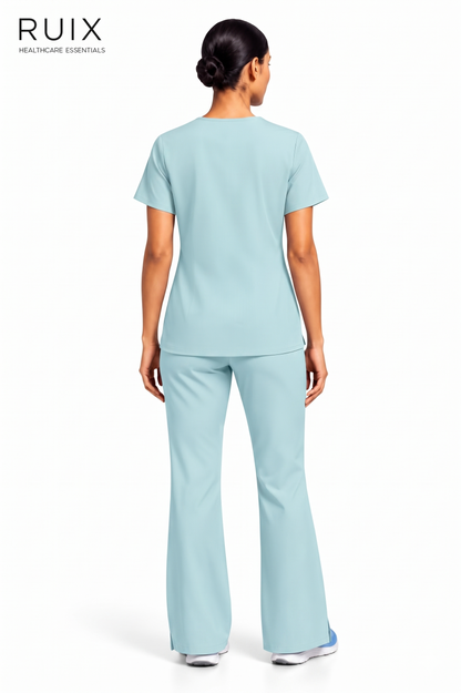 RUIX NOVA V-Neck Scrub Top For Women