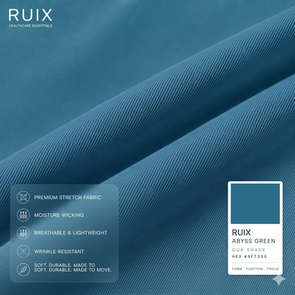 RUIX NOVA V-Neck Scrub Top For Women