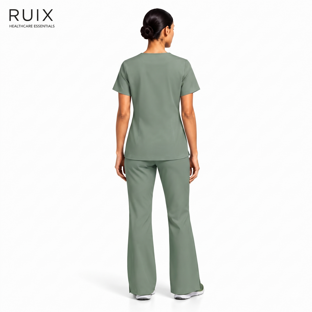 RUIX NOVA V-Neck Scrub Top For Women