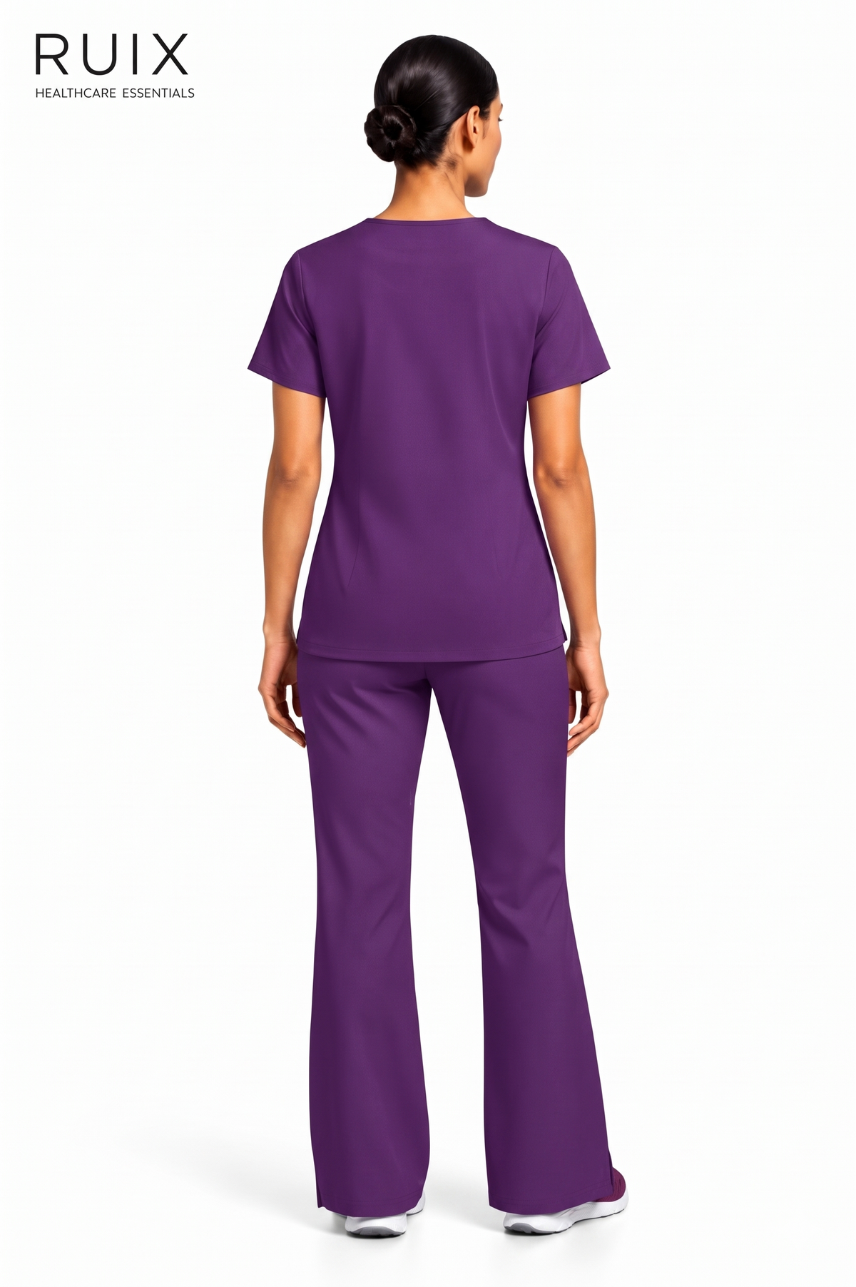RUIX NOVA V-Neck Scrub Top For Women
