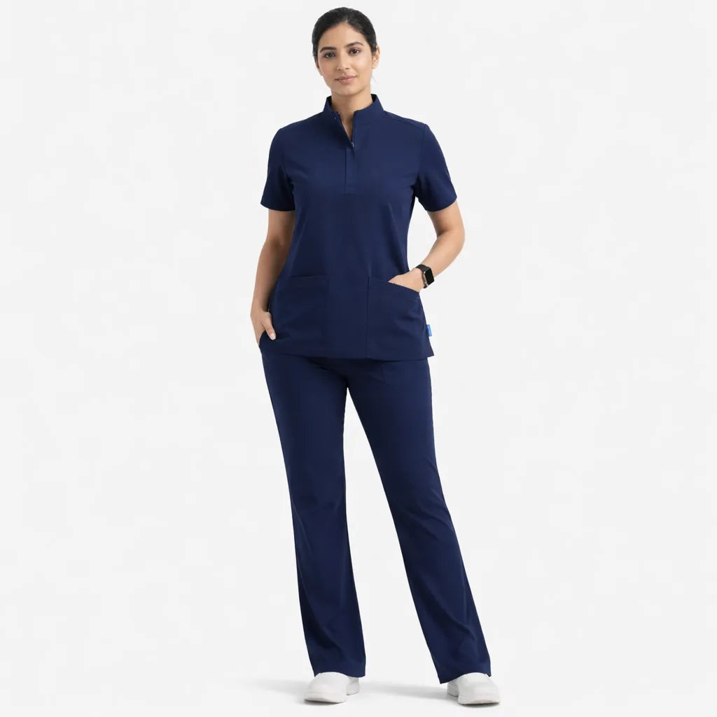 RUIX Sculpt Mock neck Zip with Core regular pant for Women