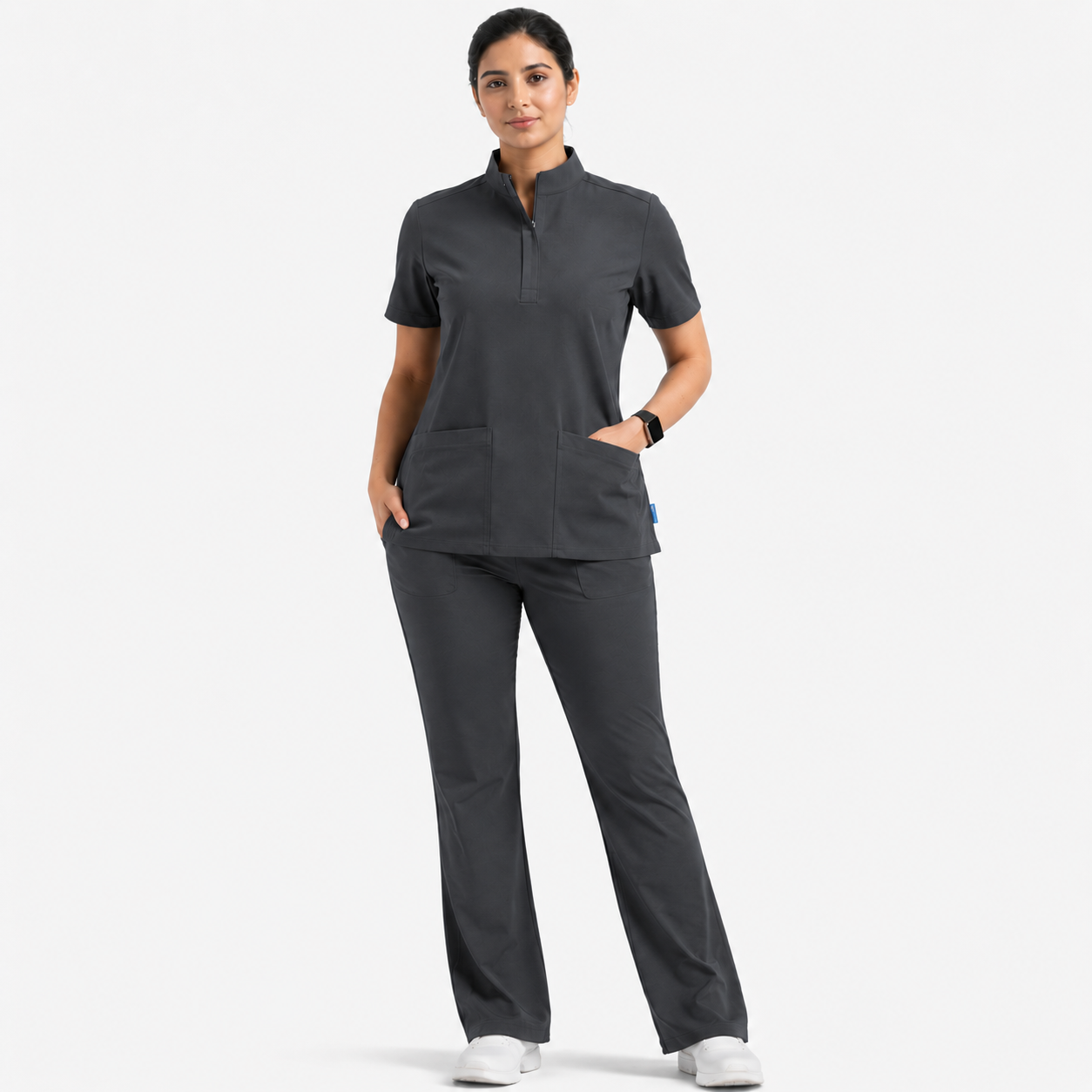RUIX Sculpt Mock neck Zip with Core regular pant for Women