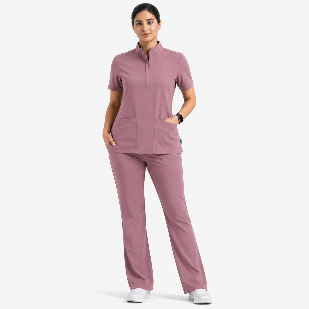 RUIX Sculpt Mock neck Zip with Core regular pant for Women