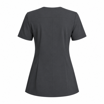 RUIX Sculpt V-Neck With Utility Cargo Pant Scrub Set For Women, 2 Pockets