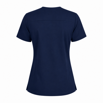 RUIX Sculpt V-Neck With Utility Cargo Pant Scrub Set For Women, 2 Pockets