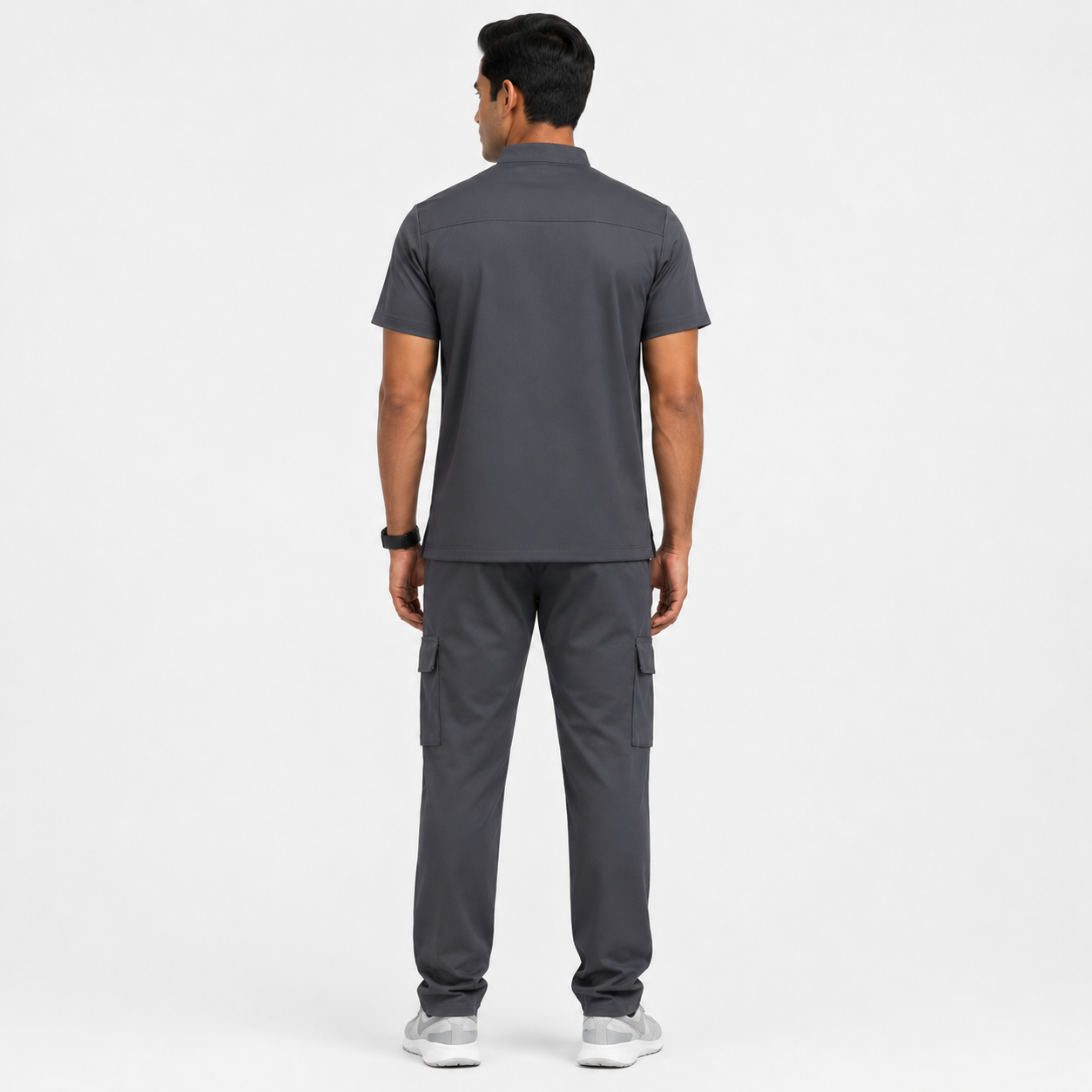 RUIX Form Mandarin top with Utility Cargo Pant Set for Men