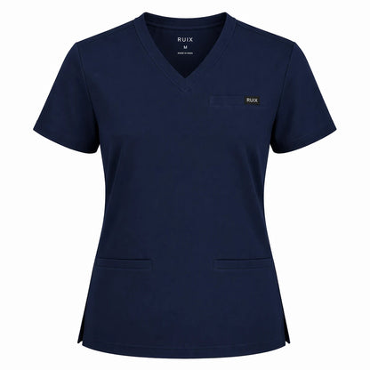 RUIX Airmesh V-Neck with Core Regular Pant Scrub Set for mens