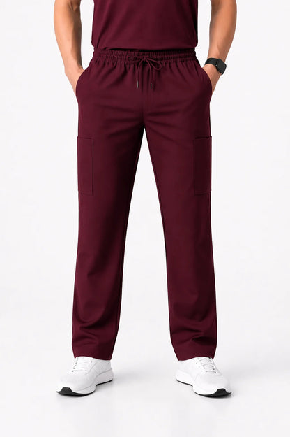 RUIX Airmesh V-Neck with Core Regular Pant Scrub Set for mens