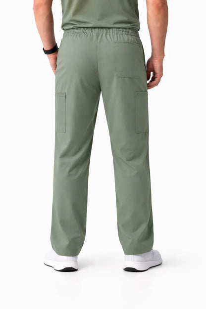 RUIX Airmesh V-Neck with Core Regular Pant Scrub Set for mens