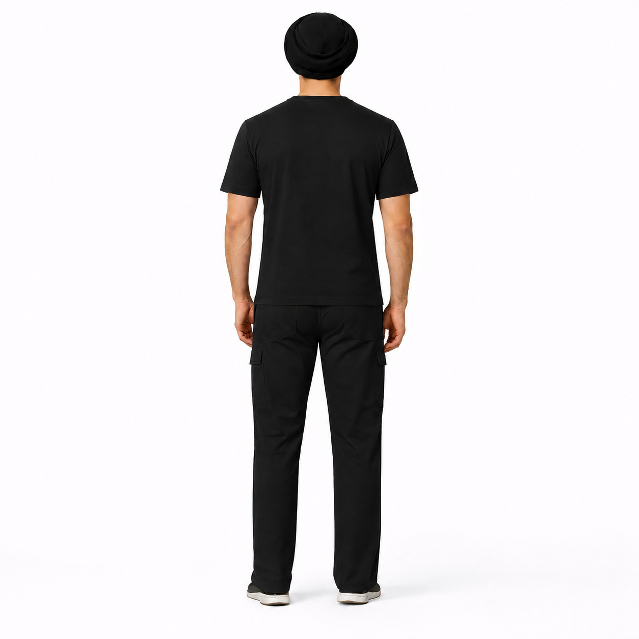 RUIX TURBFit v-neck Scrub top with Utility Cargo Pant set for Men