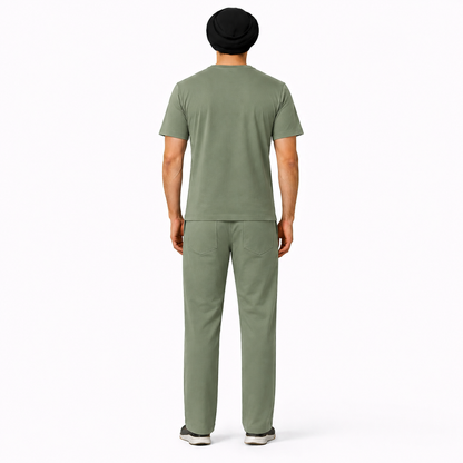 RUIX TURBFit Scrub top with Core Regular Pant Set for Men