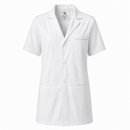 RUIX Everyday Clinical Coat – Half Sleeve,welt Pocket