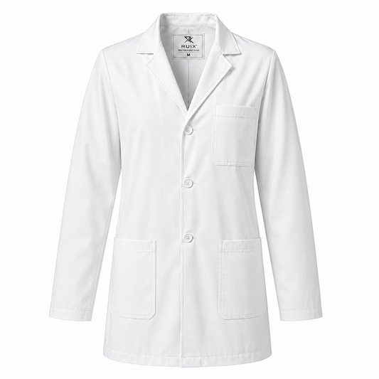 RUIX Essential Clinical Coat - full Sleeve,patch pockets