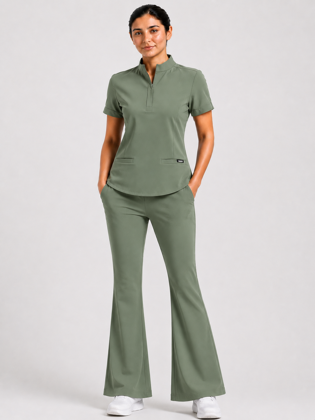 RUIX Mock neck Zip with Flare™ Pant for Women