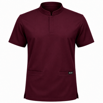 RUIX Mandarin Collar with Regular Pant Set for men