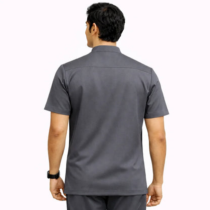 RUIX Form Mandarin Collar with Core Regular Pant Set for men