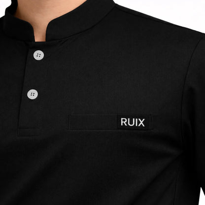 RUIX Form Mandarin Collar with Core Regular Pant Set for men