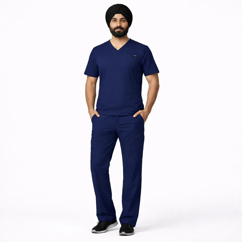 RUIX TURBFit v-neck Scrub top for Men