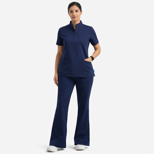 RUIX Sculpt Mock neck Zip with Flow Flare Pant for Women