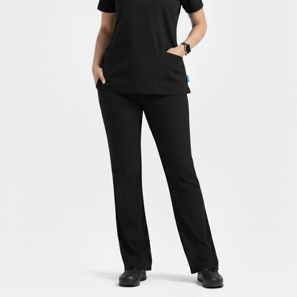 RUIX Sculpt Mock neck Zip with Core regular pant for Women