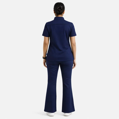 RUIX Sculpt Mock neck Zip with Flow Flare Pant for Women