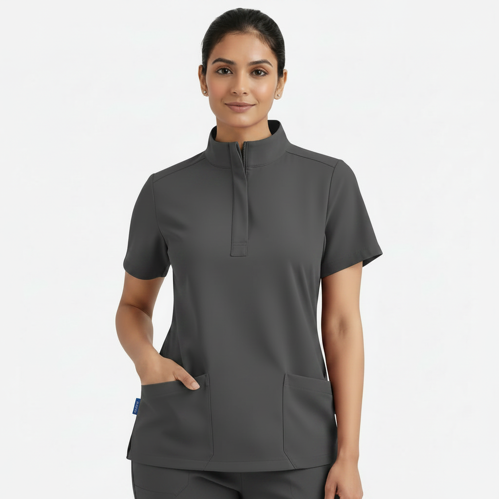 RUIX Sculpt Mock neck Zip With Utility Cargo Pant for Women