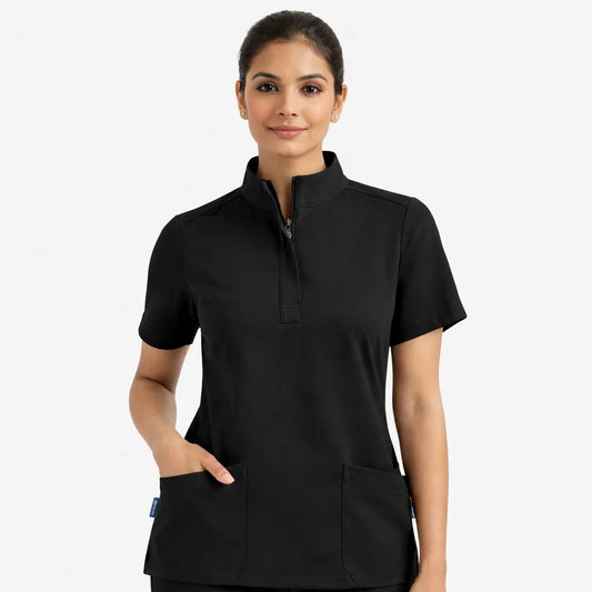 RUIX Sculpt Mock neck Zip with Core regular pant for Women