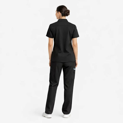 RUIX Sculpt Mock neck Zip With Utility Cargo Pant for Women