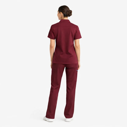 RUIX Sculpt Mock neck Zip With Utility Cargo Pant for Women