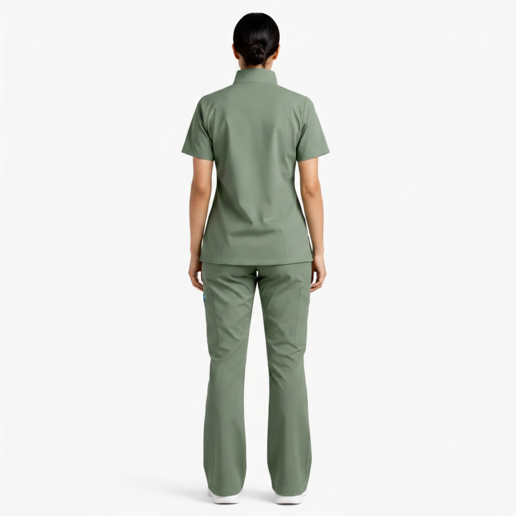 RUIX Sculpt Mock neck Zip with Core regular pant for Women