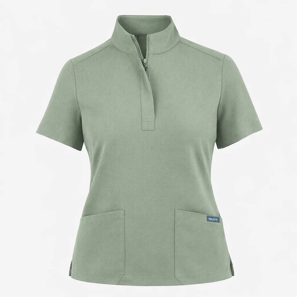 RUIX Sculpt Mock neck Zip with Core regular pant for Women