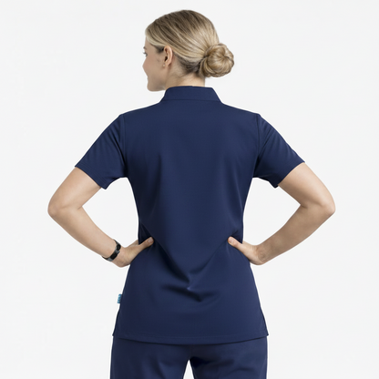 RUIX Sculpt  Calix Collar Scrub Top for Women