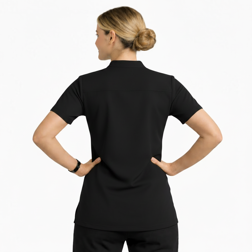 RUIX Sculpt  Calix Collar Scrub Top for Women