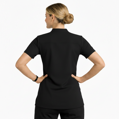 RUIX Sculpt  Calix Collar Scrub Top for Women