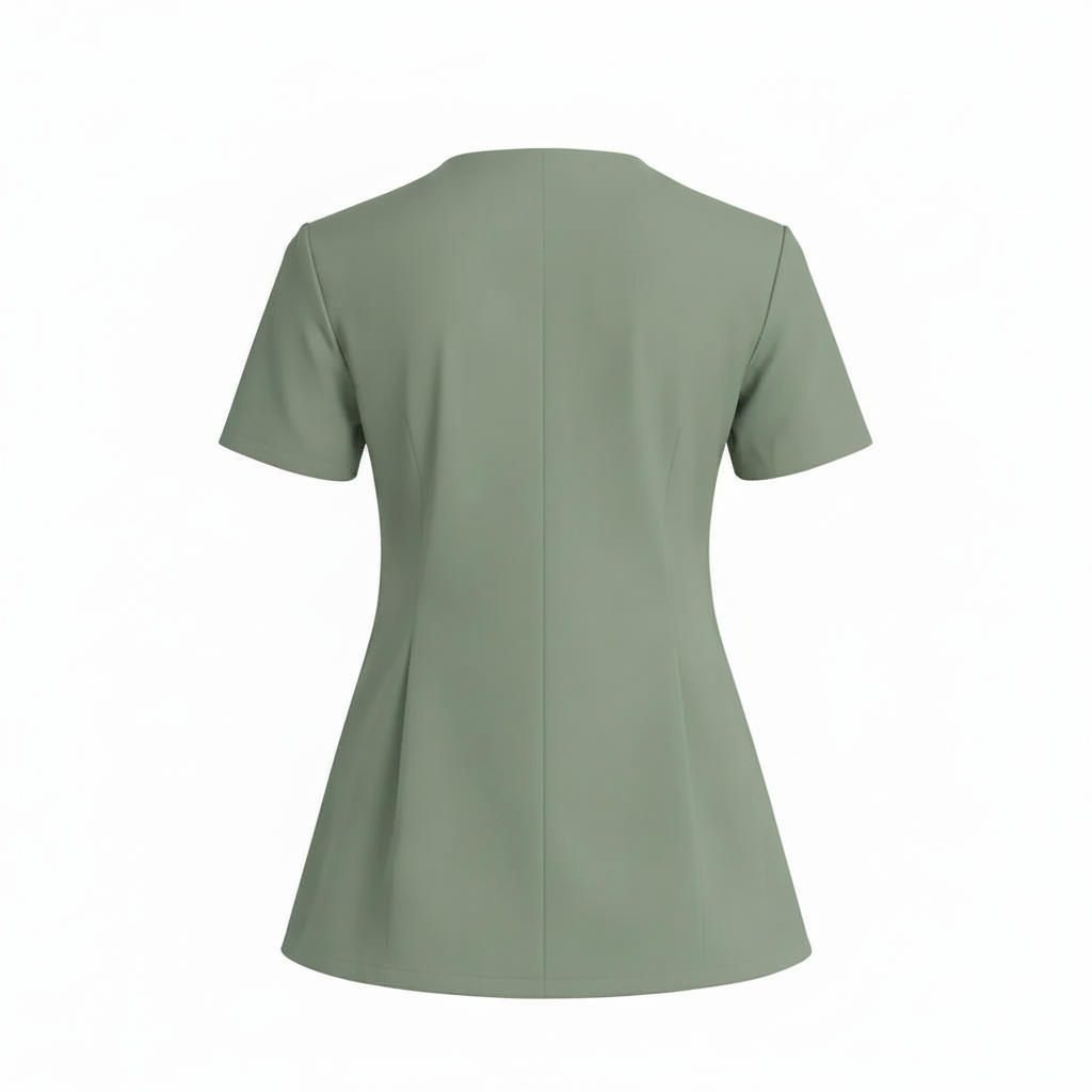 RUIX Sculpt V-Neck With Utility Cargo Pant Scrub Set For Women, 2 Pockets