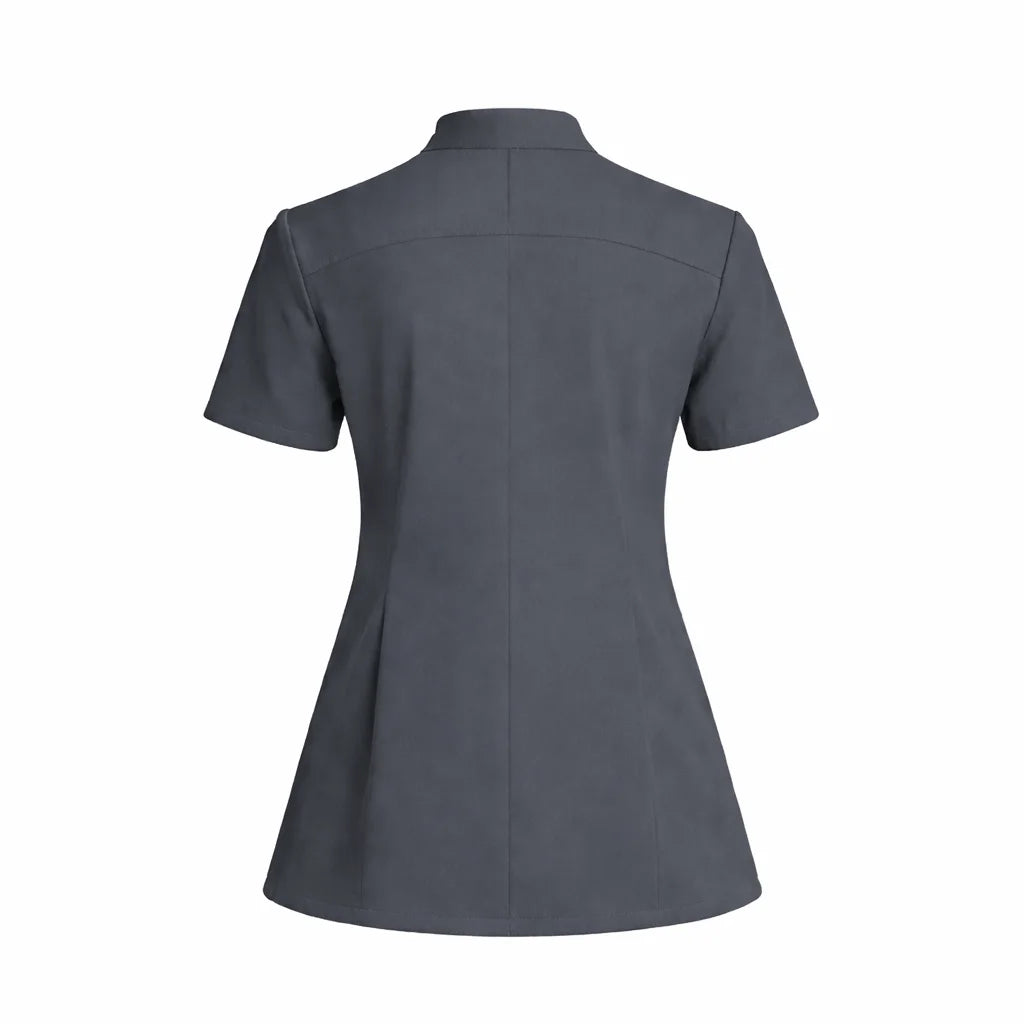 RUIX Sculpt Mandarin scrub top with Core Regular pant scrub set for women