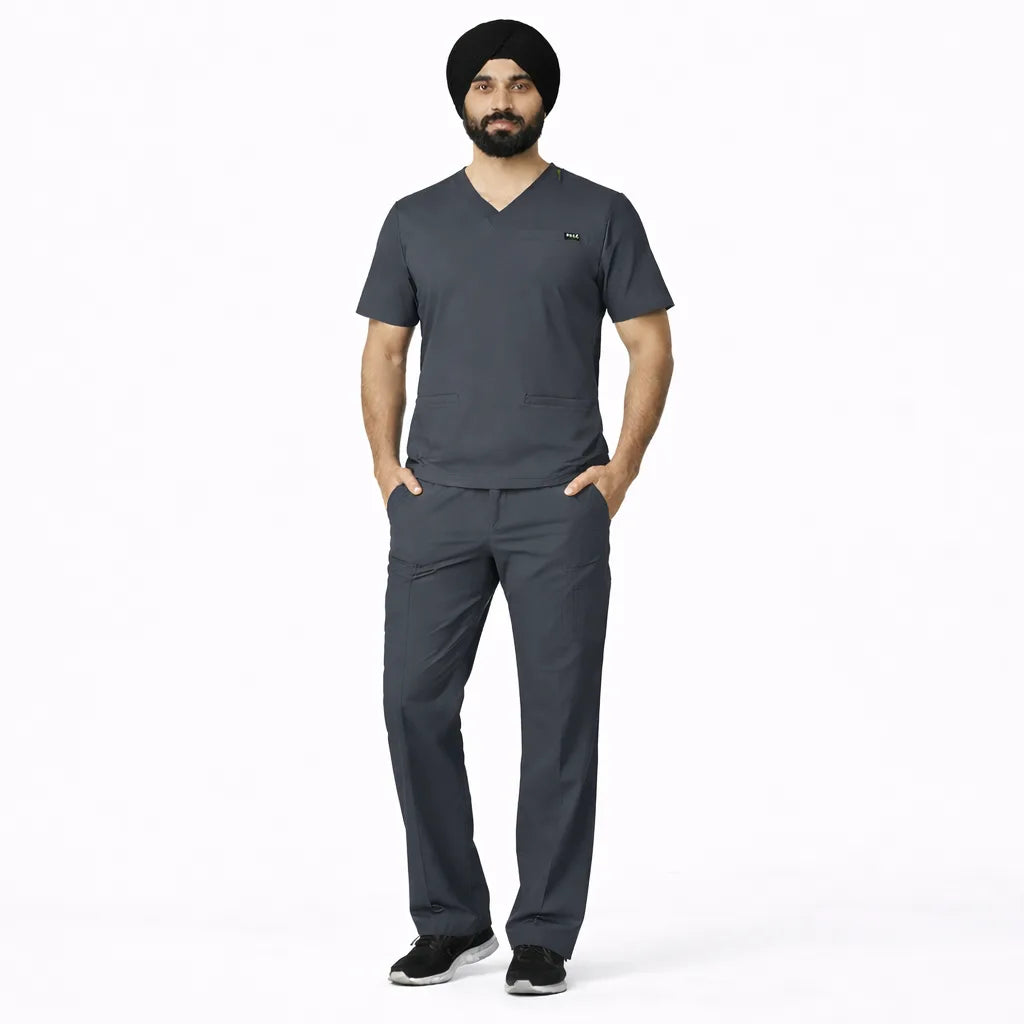 RUIX TURBFit v-neck Scrub top for Men