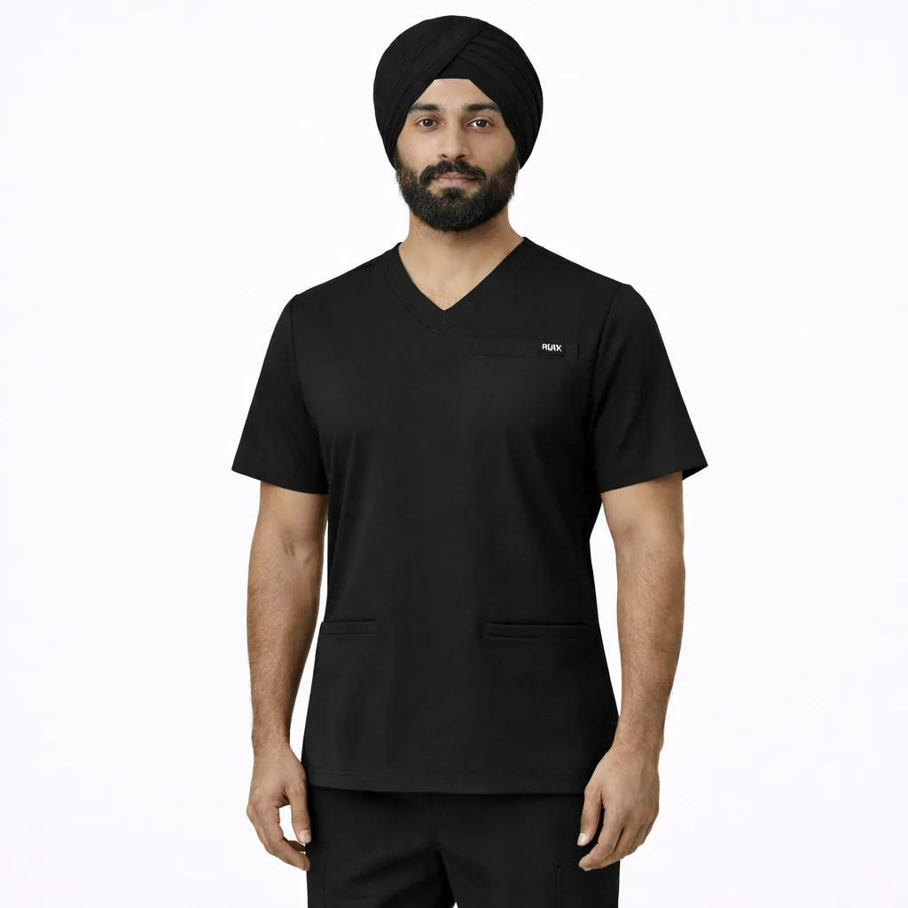 RUIX TURBFit v-neck Scrub top for Men