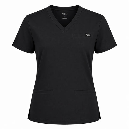RUIX Core V-Neck Top with Utility Cargo Pant Scrub Set for Men