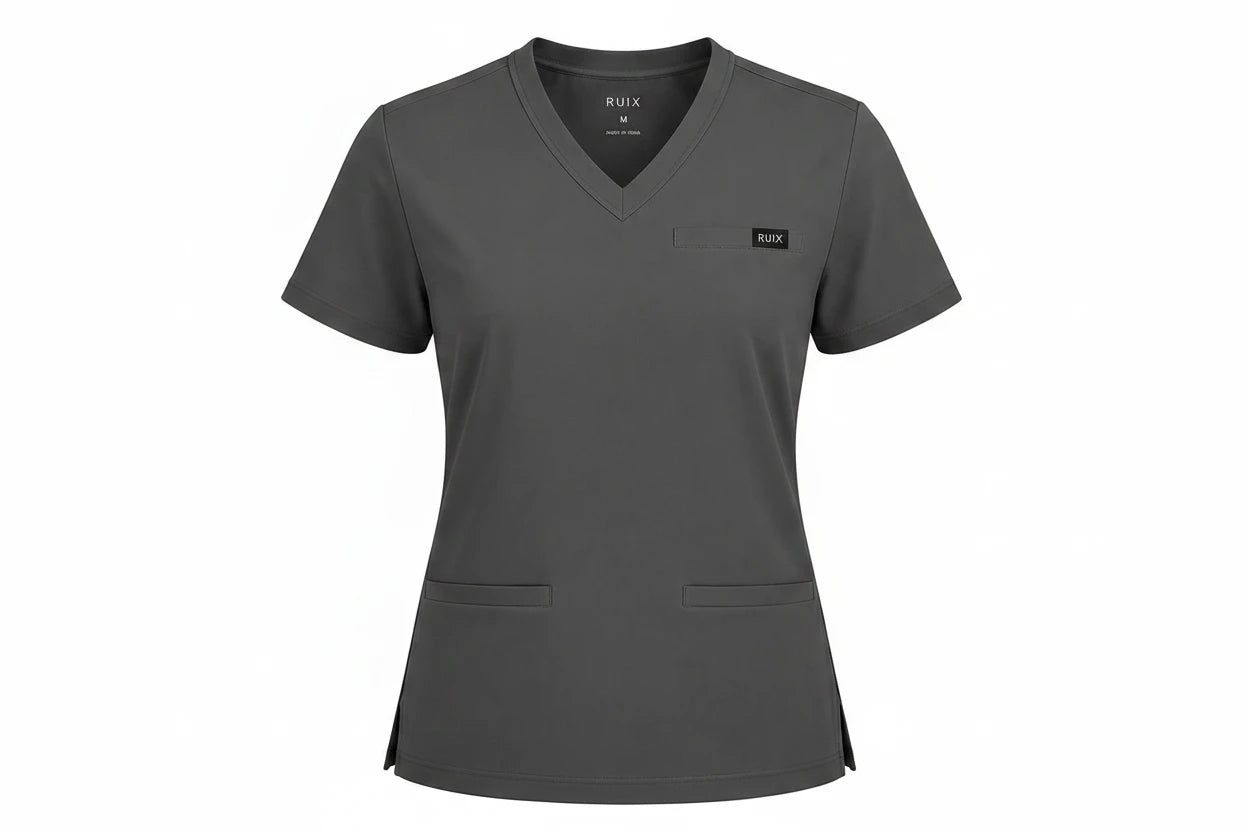 RUIX Core V-Neck Top with CORE Regular pant Scrub Set For Men