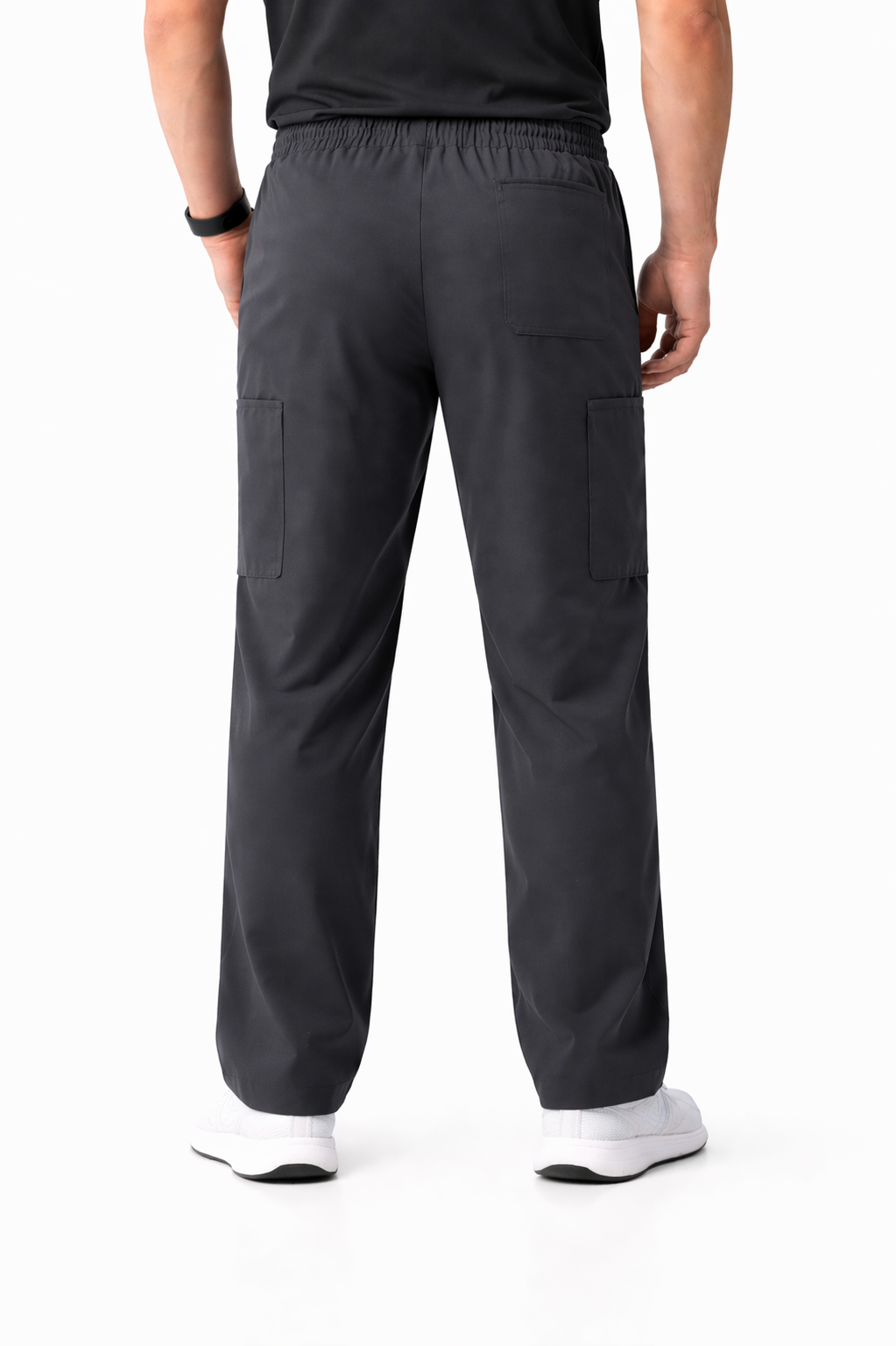 RUIX Motion Mock Neck Zip Scrub top With  Core Regular pant Scrub Set for Men