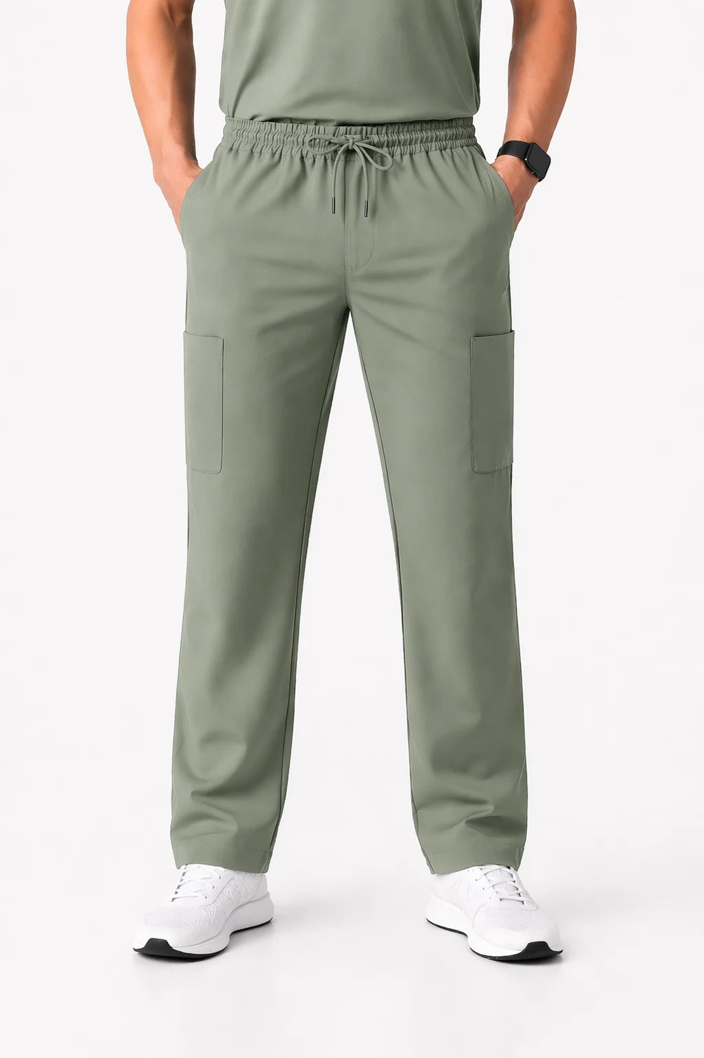 RUIX Core V-Neck Top with CORE Regular pant Scrub Set For Men