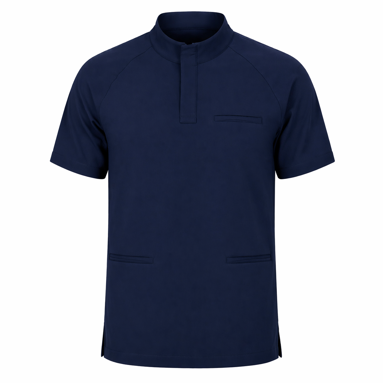 RUIX Core mock neck zip scrub top with Utility cargo pant scrub set fo men